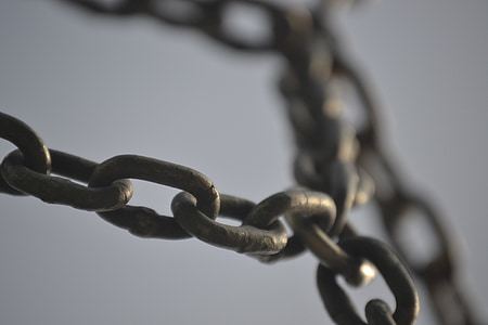 catena, metallo, Ferro da stiro, maglie della catena