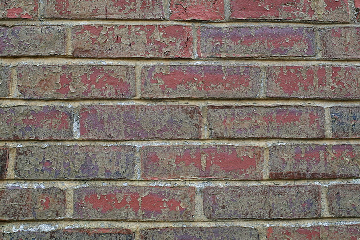 brick, wall, distressed, background, texture, building, wallpaper