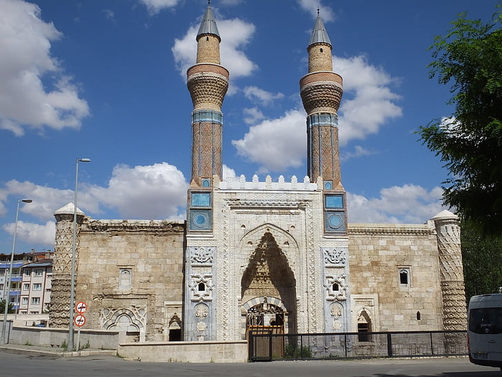 Turecko, Sivas, mešita, Gök medrese