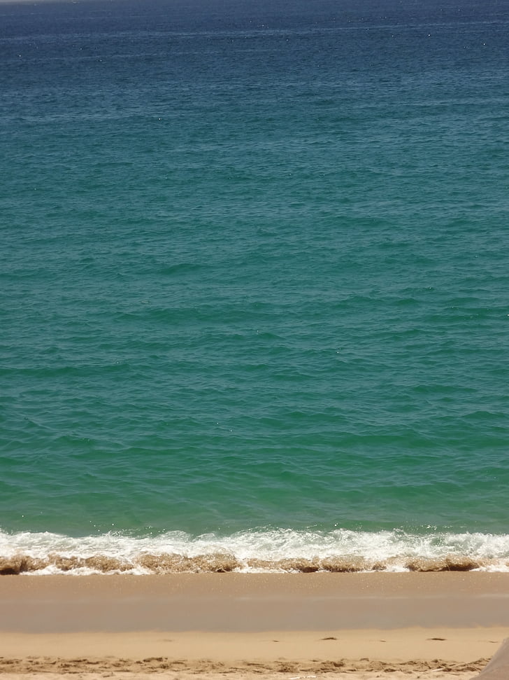 hav, vannet, blå, Cabo san lucas, Medano beach, forfriskende
