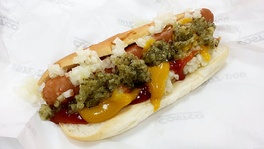 hot dog, Makanan, Costco