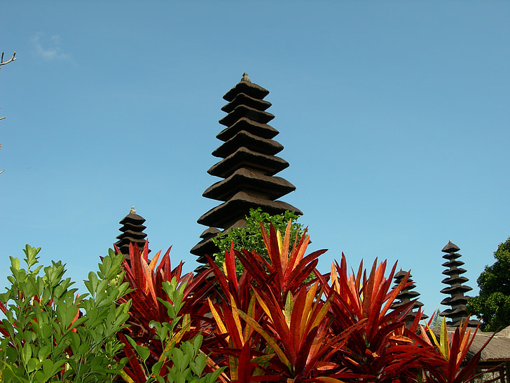 Templo de Taman ayun, Bali, Iglesia, exóticos, Indonesia, jardín