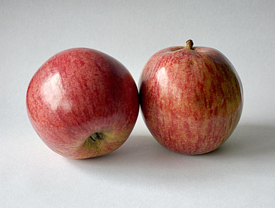 Jabłko, owoce, spadek koloru, soczysty, smaczny, dojrzałe, jesień