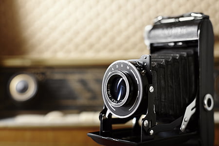 kamera, gamle, nostalgi, fotografi, fotokamera, vintage, Foto