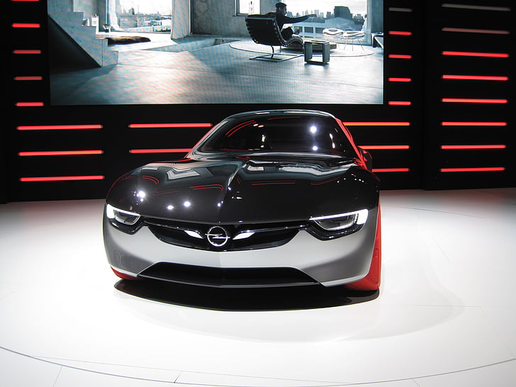 Opel, gt, Auto, salong, Geneva, utställning, ny modell