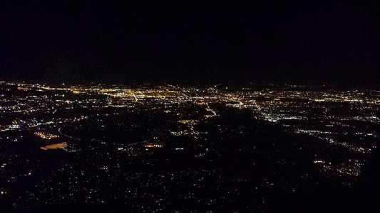 Philadelphia, noć, svjetla, zgrada, putovanja, nebo, scena