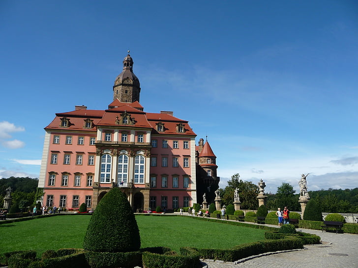 Ksiaz pilis, Lenkija, istorija, pastatas, Architektūra, senas, Garsios vietos