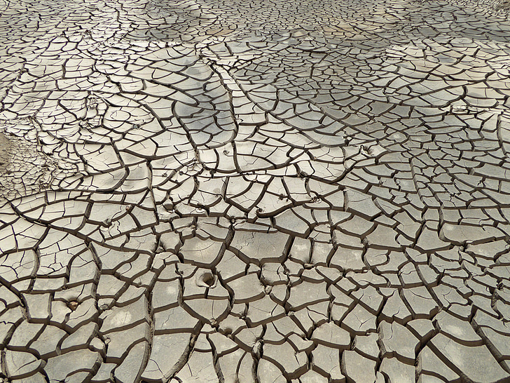 suša, tla, gline, razpoke, suho, Zemlja, dehidrirani