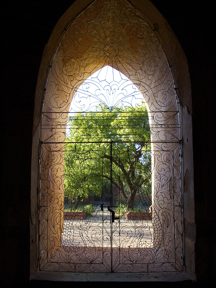 durys, foninis apšvietimas, Mianmaras/Birma, augalija, kalimo