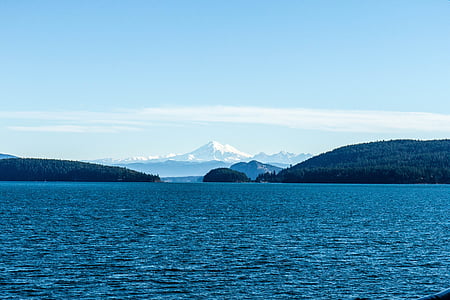 ทะเลสาบ, น้ำ, ภูมิทัศน์, ช่วง, ภูเขา, ธรรมชาติ, สีฟ้า