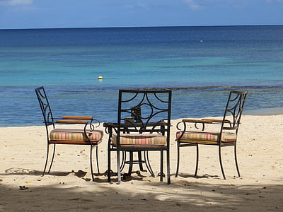 Mauritius, Plaża, wakacje, niebieski, Latem, morze, ocean indyjski