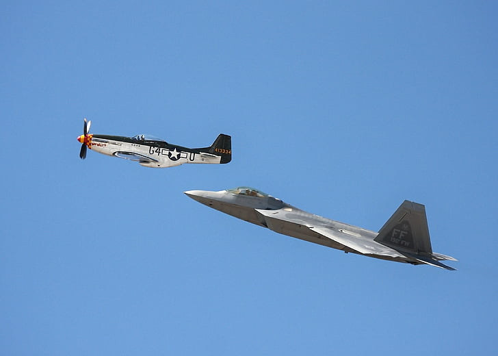 Show aéreo de Reno, aviones, exhibición aérea, aviones militares, Thunderbirds, avión, P51