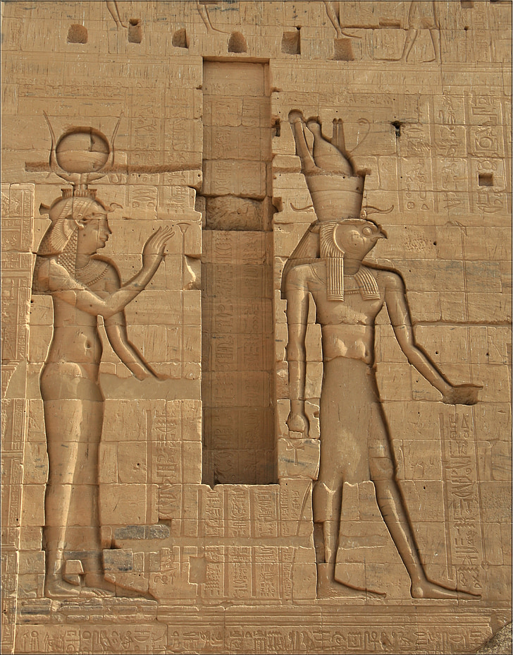 Egiptas, žemo reljefo, Faraonas, hieroglifų, istorija, Egipto kultūros