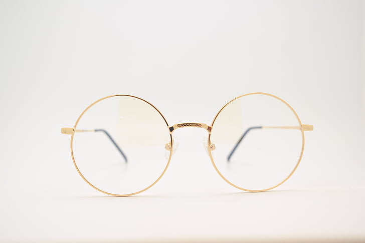 γυαλιά, Τρηματώδης σκώληκας-Άγγελος θεραπεία, ποτήρια γυάλινα, Χρυσή, σπασμένα, γυαλιά οράσεως, όραση