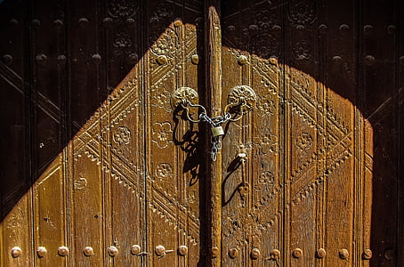 dveře, dřevěný, dům, dekorace, tradiční, Architektura, vesnice