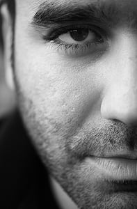 portrait, human, male, face, overview, eyes, exposure