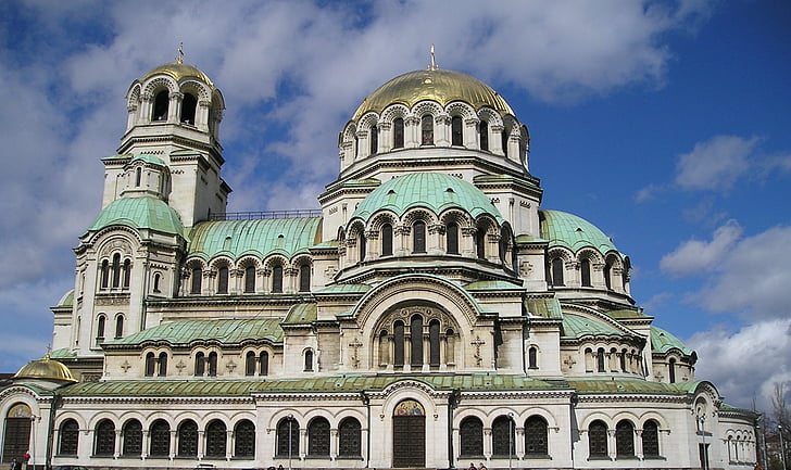 Aleksandar nevski, Sofija, Bugarska, centar, simbol, Katedrala, Pravoslavna