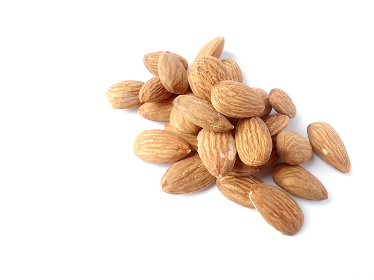 almonds, nuts, delicious, nibble, food, knabberzeug, nut