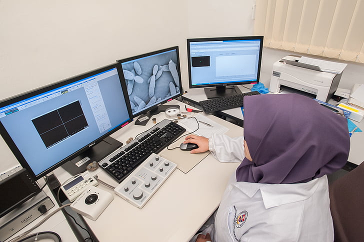 vrstični elektronski mikroskop, sabah Universiti Malezija, Inštitut za raziskovanje biotehnologije