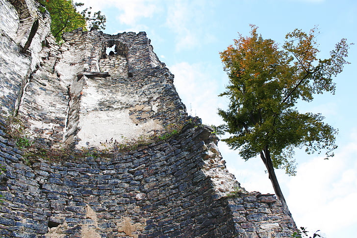 Château, tour, Ruin, bâtiment, inutilisés au Nord Westphalie, vieux, Sauerland