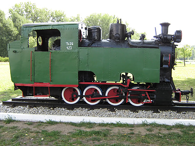 locomotora, locomotora de vapor, tren, ferrocarril de, histórico, vía férrea, tren de vapor