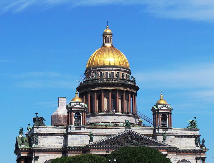 arhitektuur, kiriku kuppel, Peterburi