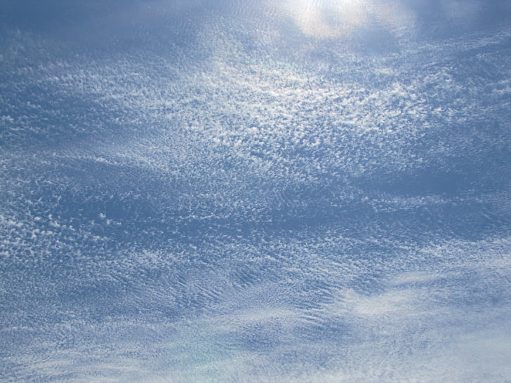 sky, blue, clouds
