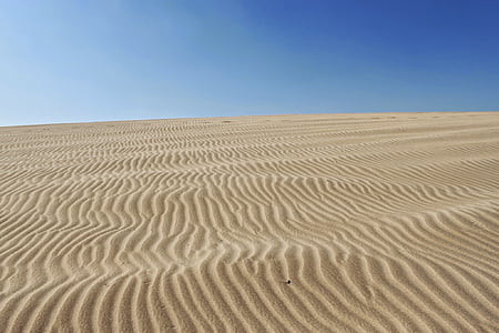 Desert, vzduchu, sucha, piesok, piesočné duny, vonku, Príroda