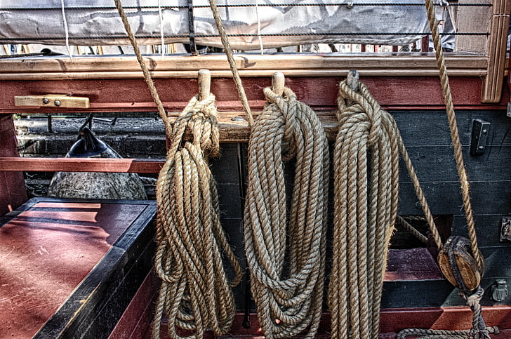 ropes, boat, tall ships, vessel, ship, nautical, sailboat