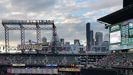 Seattle, Mariners, Baseball, Washington, Stadion, hra, volný čas