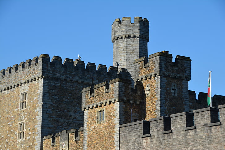 Castle, Fort, vartegn, arkitektur, gamle, bygning, fæstning