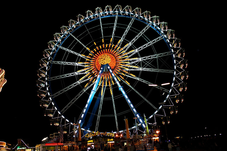 Oktoberfest, grande roue, Ride, Munich