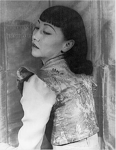Anna kan wong, første kinesiske amerikanske stjerne, film, skuespillerinde, første, asiatiske amerikanske internationale berømmelse, stumfilm