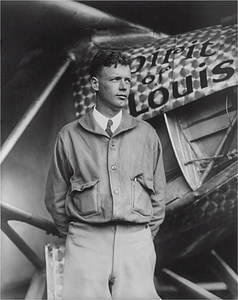 查尔斯. 林德伯格, 美国飞行员, 作者, 发明家, 资源管理器, 社会活动家, 幸运林迪
