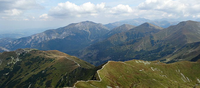 Vakarų Tatrai, kalnai, kraštovaizdžio, Gamta, turizmo, nacionalinis parkas