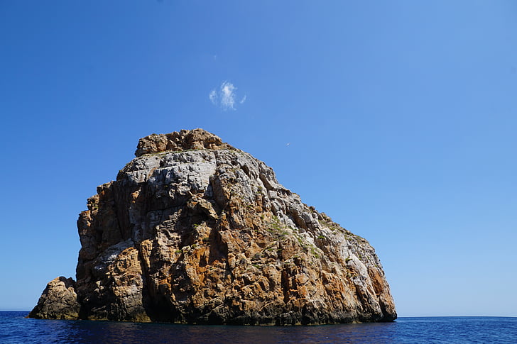 Ibiza, rock, morje, vode