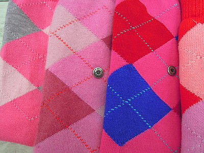 socks, dress, fashion, color, motley, pink, red