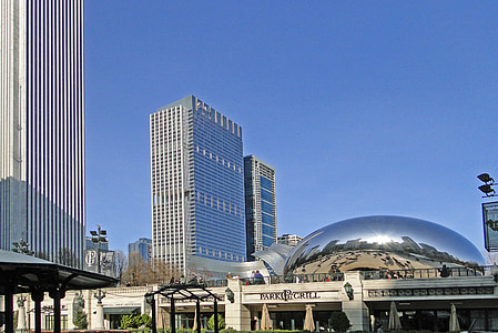 Čikagos pupelių, Čikagos, Ilinojus, Architektūra, Miestas