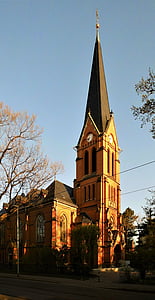 st mark's church, dresden, citizens street