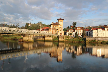 rumah, praktis, dari, Port, Asturias, Fajar