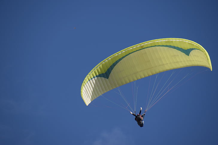 fliegen, Paragliding, Spaß, Himmel
