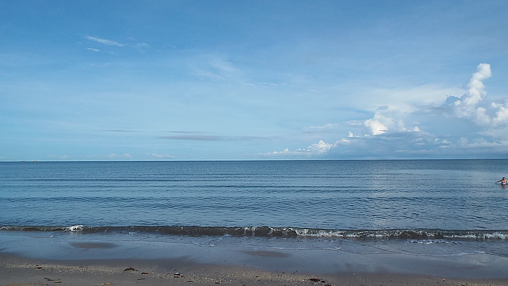 jūra, pārējie, pludmale, atpūta, Horizon, miera, klusums