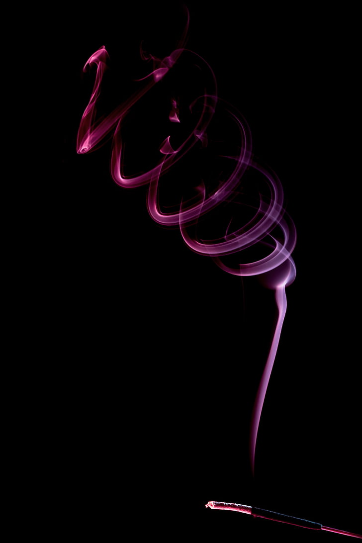 smoke, light, mood, color, beautiful, smoke - physical structure, black background