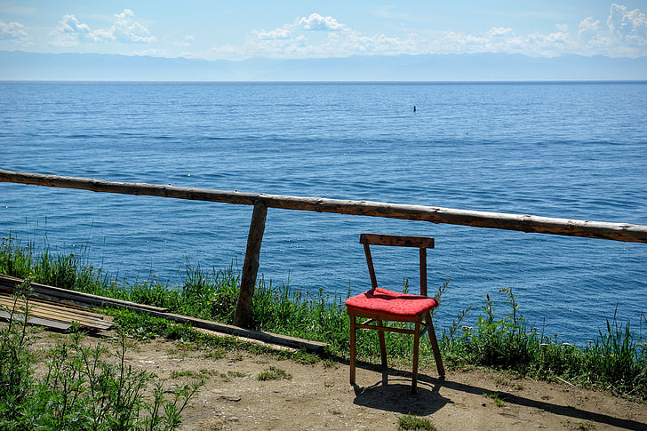 кресло, Baikalsee, вид, Натюрморт