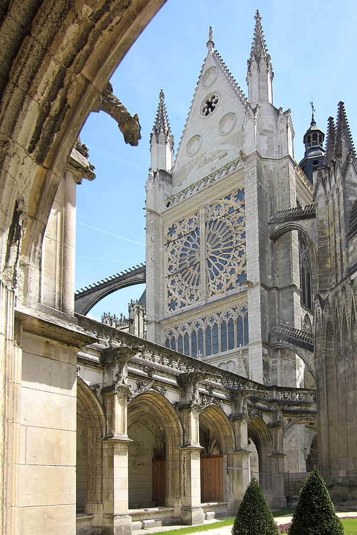 Szent gatien katedrális, Cloitre de la psalette, kolostor, reneszánsz, gótikus, túrák, Indre-et-loire