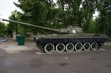 tank, monument, Russland
