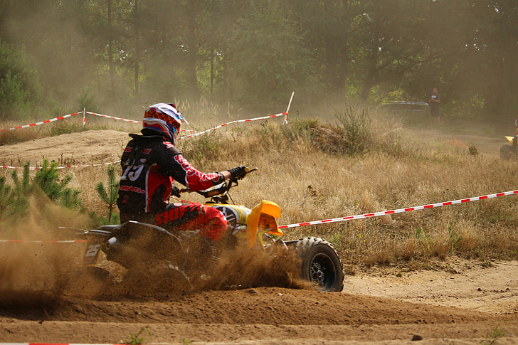 quad, atv, motocross, cross, sand, motorcycle, all-terrain vehicle