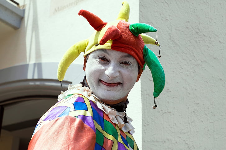 fool, court jester, clown, funny, portrait, people, cultures