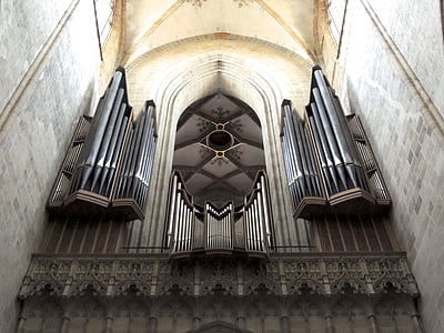 organų, bažnyčia, muzika, priemonė, audio kursai, garsas, pagal