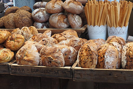 Brot, Colin, Handwerker-Brot, Laib, Frühstück, Essen, Ernährung
